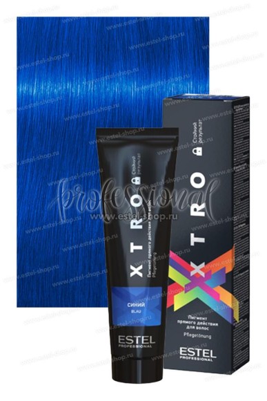 Пигмент прямого действия Estel XTRO Синий, 100 мл