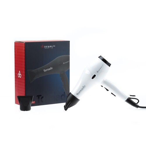 Профессиональный фен для волос TORNADO DEWAL 03-8010 White, 2300 Вт Профессиональный фен для волос TORNADO DEWAL 03-8010 White, 2300 Вт