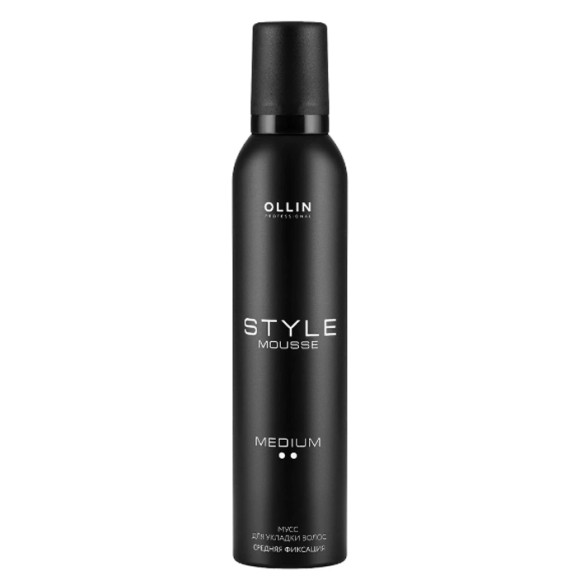 Мусс для укладки волос средней фиксации Mousse Medium Hold Style Ollin Professional, 250 мл