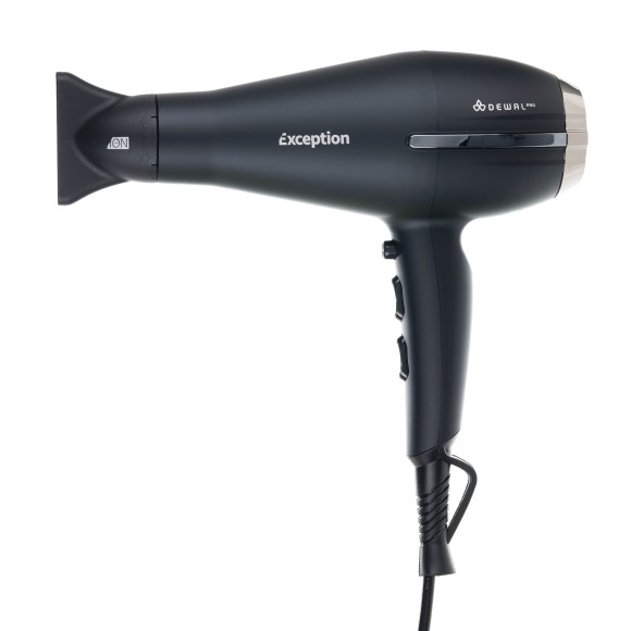Профессиональный фен для волос EXCEPTION DEWAL 03-113 Black, 2200 Вт