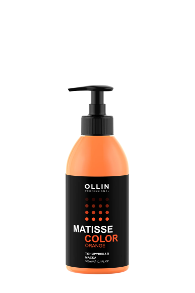 Тонирующая маска для волос Orange MATISSE COLOR Ollin Professional, 300 мл