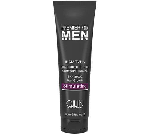 Стимулирующий шампунь для роста волос Shampoo Hair Growth Stimulating Premier For Men Ollin Professional, 250 мл