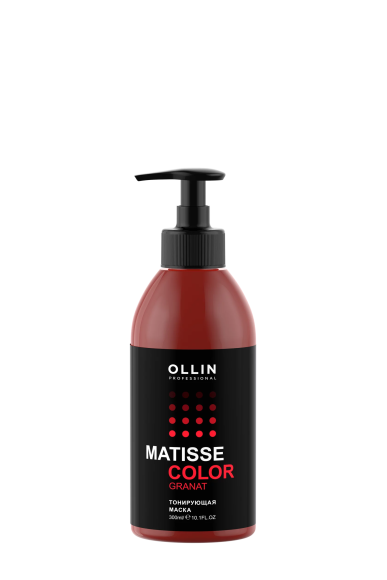 Тонирующая маска для волос Granat MATISSE COLOR Ollin Professional, 300 мл