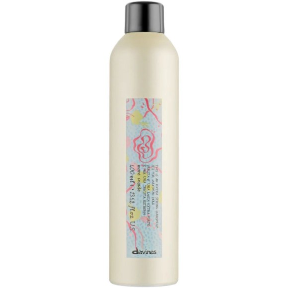 Лак экстра сильной фиксации More Inside для экстремальной стойкости укладки Extra Strong Hair-spray Davines, 400 мл