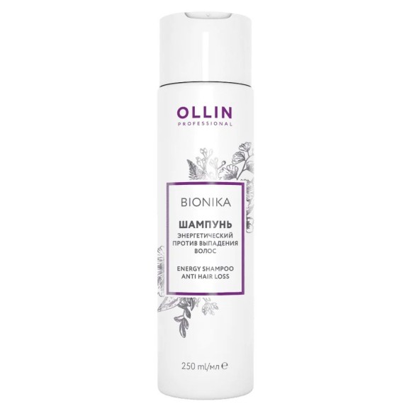 Энергетический шампунь против выпадения волос Ollin Energy Shampoo Anti Hair Loss Ollin Professional, 250 мл