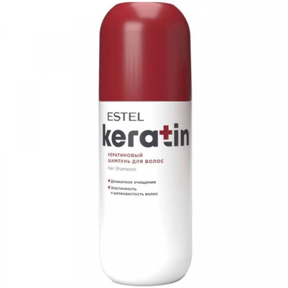 Estel Keratin кератиновый шампунь для волос 400 мл