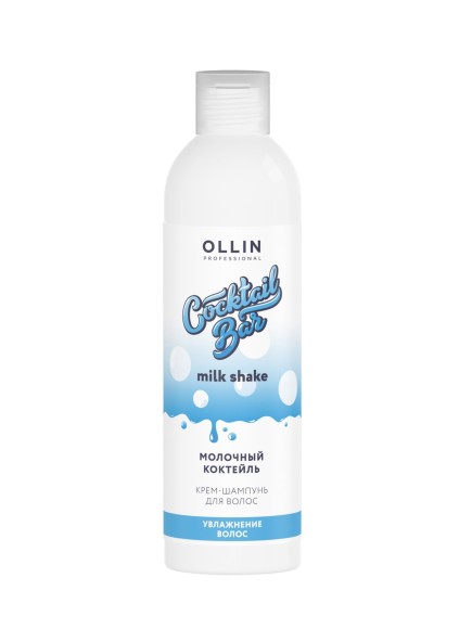 Крем-шампунь Молочный коктейль Ollin Cocktail Bar Ollin Professional, 400 мл
