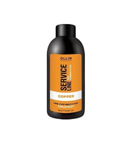 Флюид-препигментатор медный Copper Fluid-Pre-Color Service Line Ollin Professional, 90 мл
