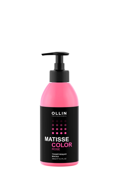 Тонирующая маска для волос Rose MATISSE COLOR Ollin Professional, 300 мл