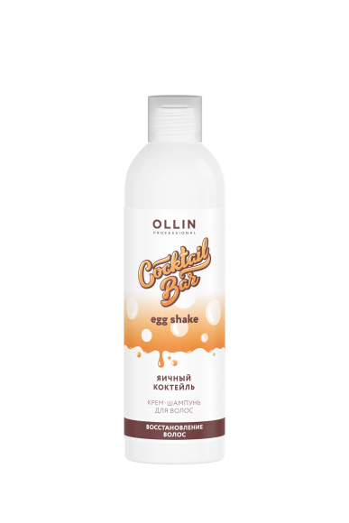 Крем-шампунь Яичный коктейль Ollin Cocktail Bar Ollin Professional, 400 мл
