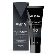Краска-камуфляж для бороды ALPHA PRO Estel 1/0 черный, 40 мл