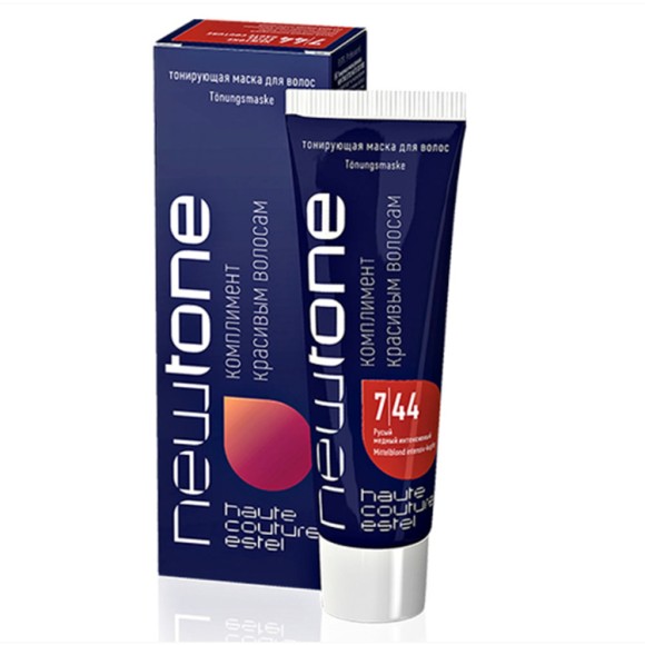 Estel NewTone 7/44 Русый медный интенсивный Тонирующая маска для волос 60 мл