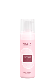 Мусс для создания локонов Curls building mousse CURL HAIR Ollin Professional, 150 мл