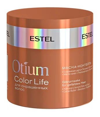 Маска-коктейль для волос Яркость цвета Otium Color Life Estel 300 мл