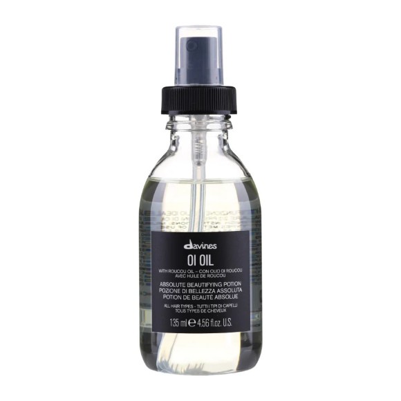 Масло для абсолютной красоты волос с маслом аннато OI Oil Beautifying Potion Davines, 135 мл