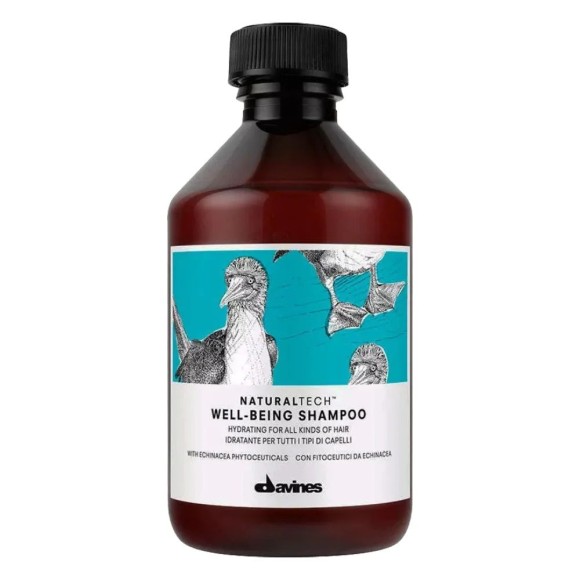 Увлажняющий шампунь для всех типов волос NT Well Being Shampoo Davines, 250 мл