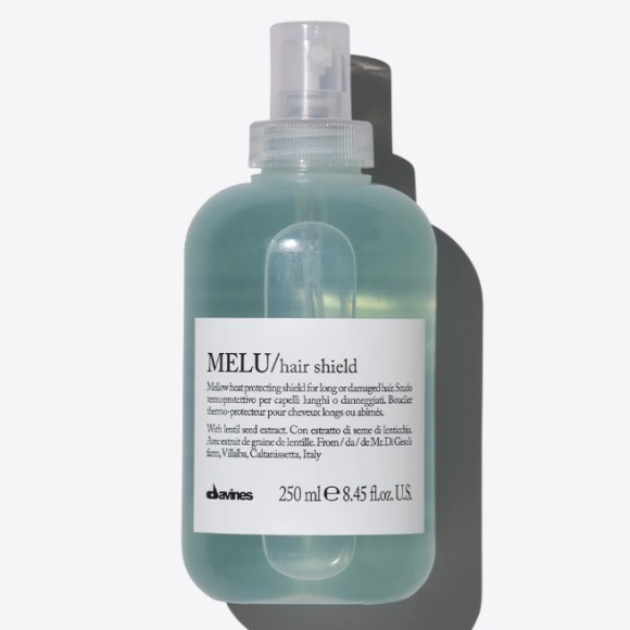 Термозащитный несмываемый спрей против повреждения волос MELU hair shield Davines, 250 мл