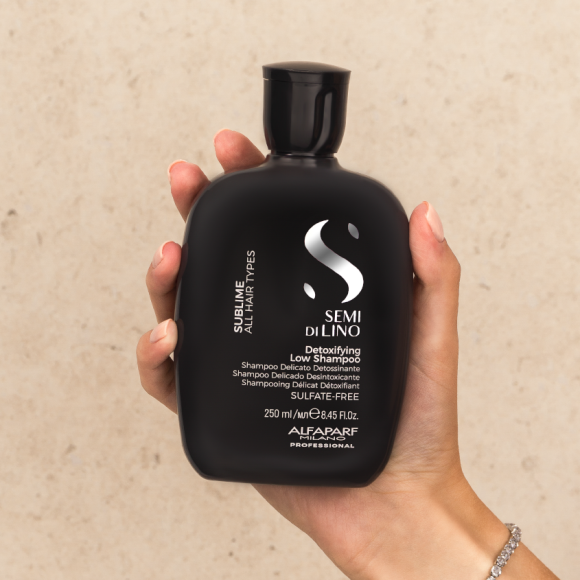 Детокс-шампунь для интенсивного и бережного очищения SDL SUBLIME CLAR.DETOX LOW SHAMPOO Alfaparf Milano, 250 мл