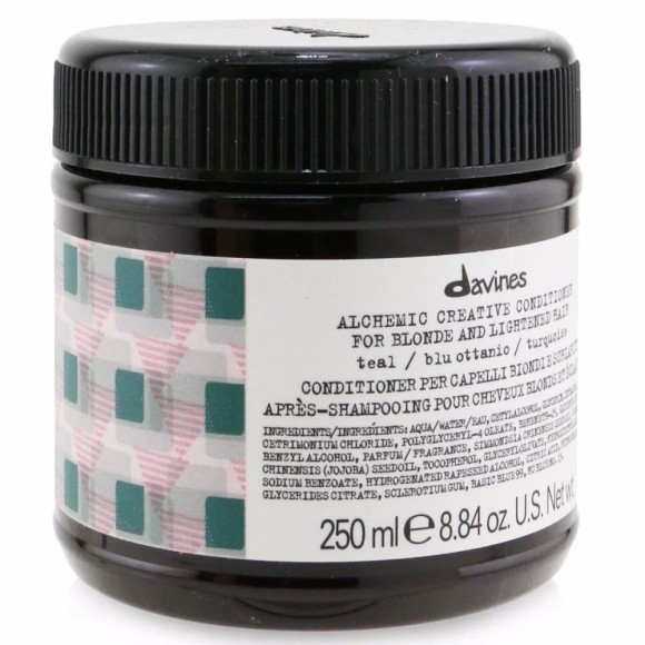 Кондиционер Алхимик для светлых волос Морская волна Alchemic creative conditioner Davines, 250 мл