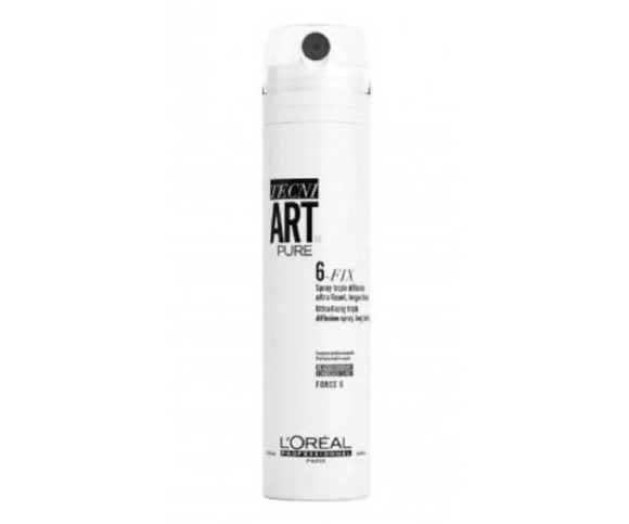 Спрей супер сильной фиксации для волос Tecni.art 6-Fix L'oreal Professionnel, 250 мл