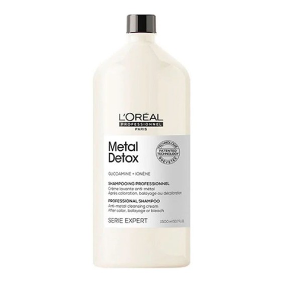 Шампунь для восстановления окрашенных волос Serie Expert Metal Detox Shampoo L'oreal Professionnel, 1500 мл