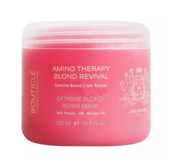 Восстанавливающая маска для экстремально поврежденных волос Extreme Blond Repair Mask Bouticle
