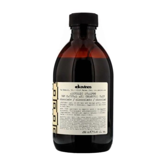 Шампунь алхимик для натуральных и окрашенных волос Шоколад Alchemic Shampoo Davines, 280 мл