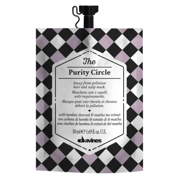 Маска-детокс для волос и кожи головы The Purity Circle Davines, 50 мл