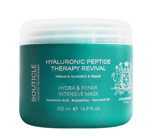 Интенсивная восстанавливающая маска для поврежденных волос Hydra and Repair Intensive Mask Bouticle 500 мл
