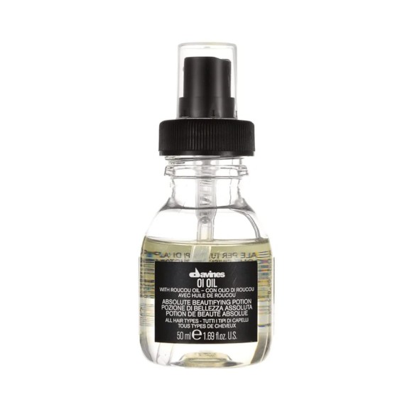 Масло для абсолютной красоты волос с маслом аннато OI Oil Beautifying Potion Davines, 50 мл