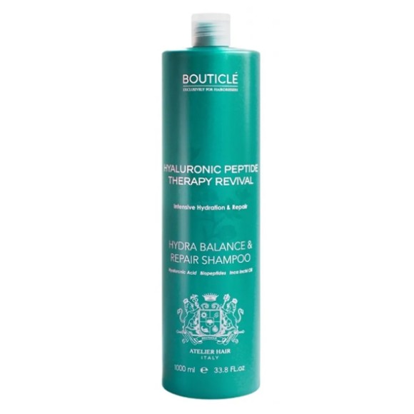 Увлажняющий шампунь для очень сухих и поврежденных волос Hydra Balance and Repair Shampoo Bouticle 1000 мл