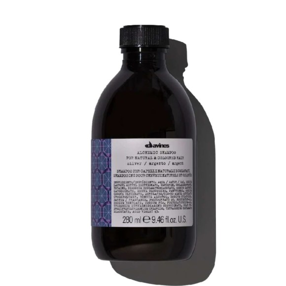 Шампунь алхимик для натуральных и окрашенных волос Серебрянный Alchemic Shampoo Davines, 280 мл