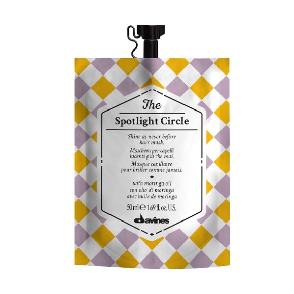 Маска-суперблеск для волос The Spotlight Circle Davines, 50 мл
