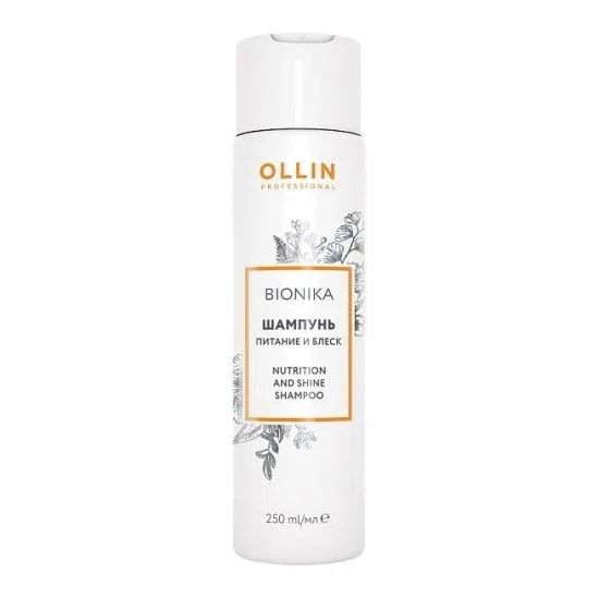 Шампунь Питание и блеск BioNika Ollin Professional, 250 мл