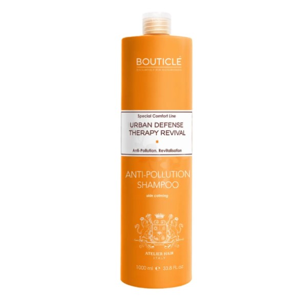 Шампунь для чувствительной кожи головы Urban Defense Anti-Pollution Skin Calming Shampoo Bouticle 1000 мл