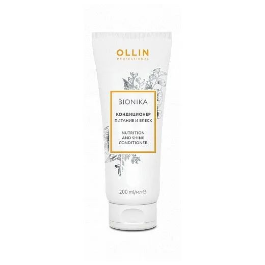 Кондиционер Питание и блеск Ollin BioNika Ollin Professional, 200 мл