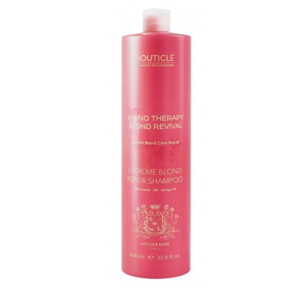 Шампунь для экстремально поврежденных осветленных волос Extreme Blond Repair Shampoo Bouticle 1000 мл