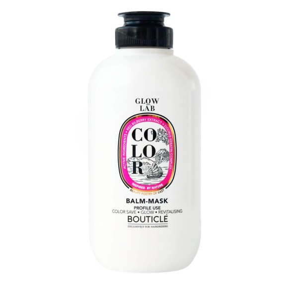 Бальзам-маска для окрашенных волос с экстрактом брусники Color Balm-Mask Double Keratin Bouticle 250 мл