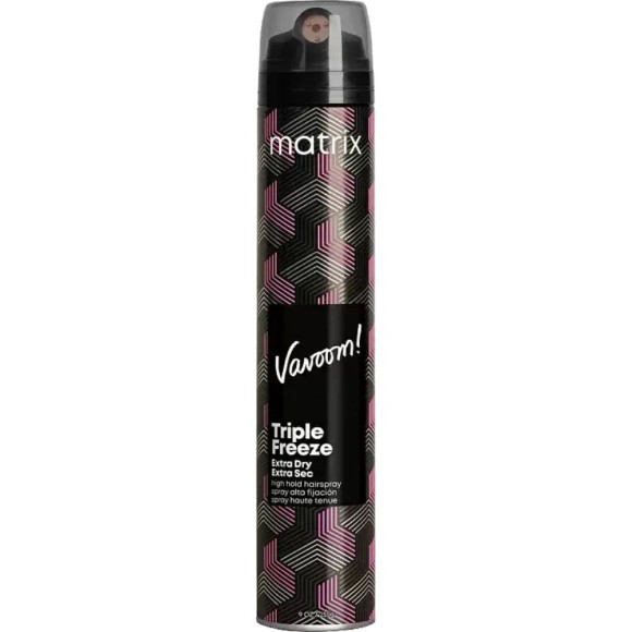 Лак-спрей экстремально сильной фиксации для подвижной укладки Matrix Vavoom Triple Freeze Extra Dry Matrix