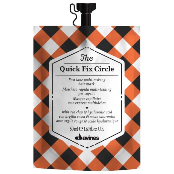 Супербыстрая многофункциональная маска для волос The Quick Fix Circle Davines, 50 мл