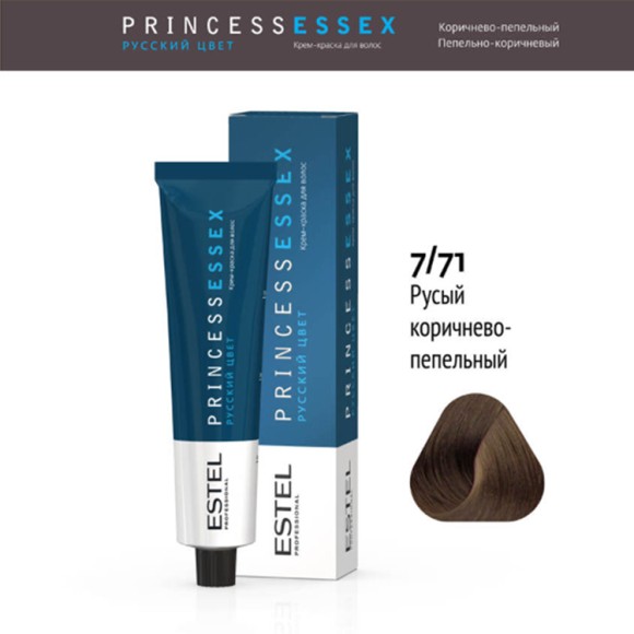 Краска для волос Estel Princess Essex 6/71 Тёмно-русый коричнево-пепельный Краска для волос Estel Princess Essex 6/71 Тёмно-русый коричнево-пепельный