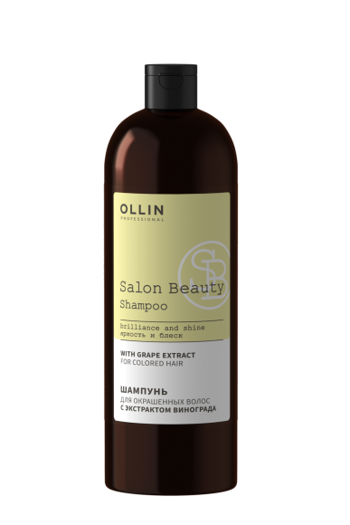 Шампунь для окрашенных волос с экстрактом винограда SALON BEAUTY Ollin Professional, 1000 мл
