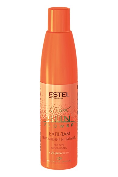 Бальзам Увлажнение и питание с UV-фильтром Curex Sun Flower Estel