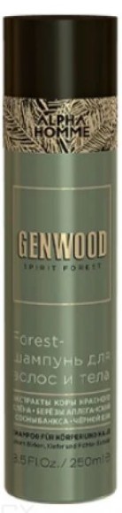 Лесной шампунь для волос и тела Genwood Estel 300 мл