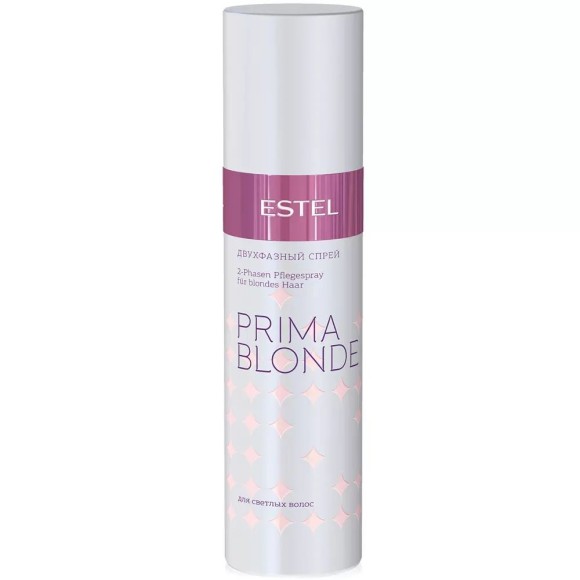 Двухфазный спрей-уход для волос Prima Blond Estel