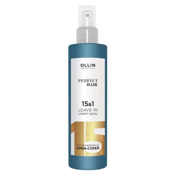 Несмываемый крем-спрей 15 в 1 Perfect Hair Ollin Professional, 250 мл
