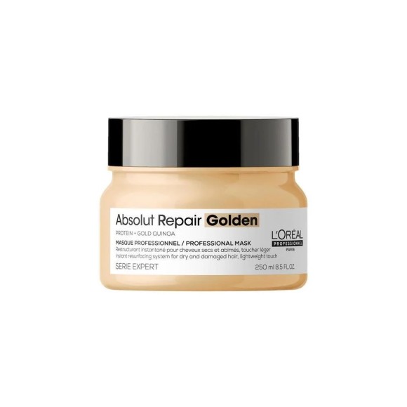 Маска с золотой текстурой для восстановления волос Serie Expert Absolut Repair Golden L'oreal Professionnel, 500 мл