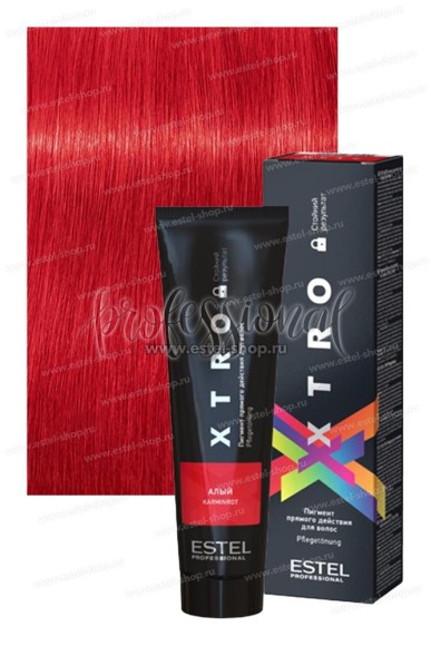 Пигмент прямого действия Estel XTRO Алый, 100 мл