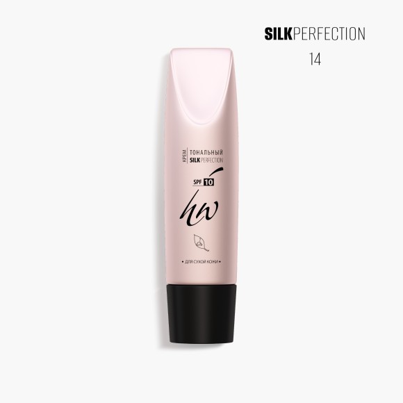 Крем тональный SILK PERFECTION (сухая кожа), тон «Bronze» №14, 30мл.