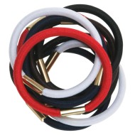 Резинки для волос цветные, maxi RE020 DEWAL 10 шт